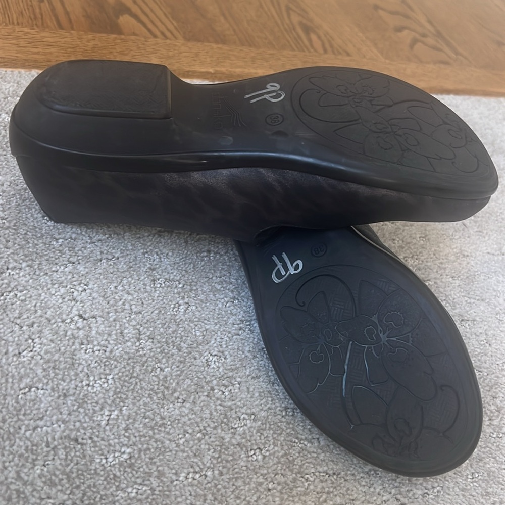EUC Dansko Mary Jane - stylish black metallic leopard print. Size 38 (8) - Picture 3 of 5